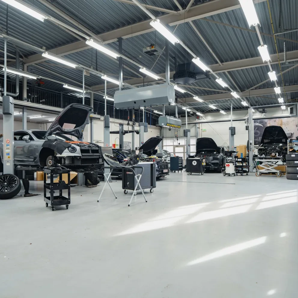 Werkplaats Bentley Maastricht
