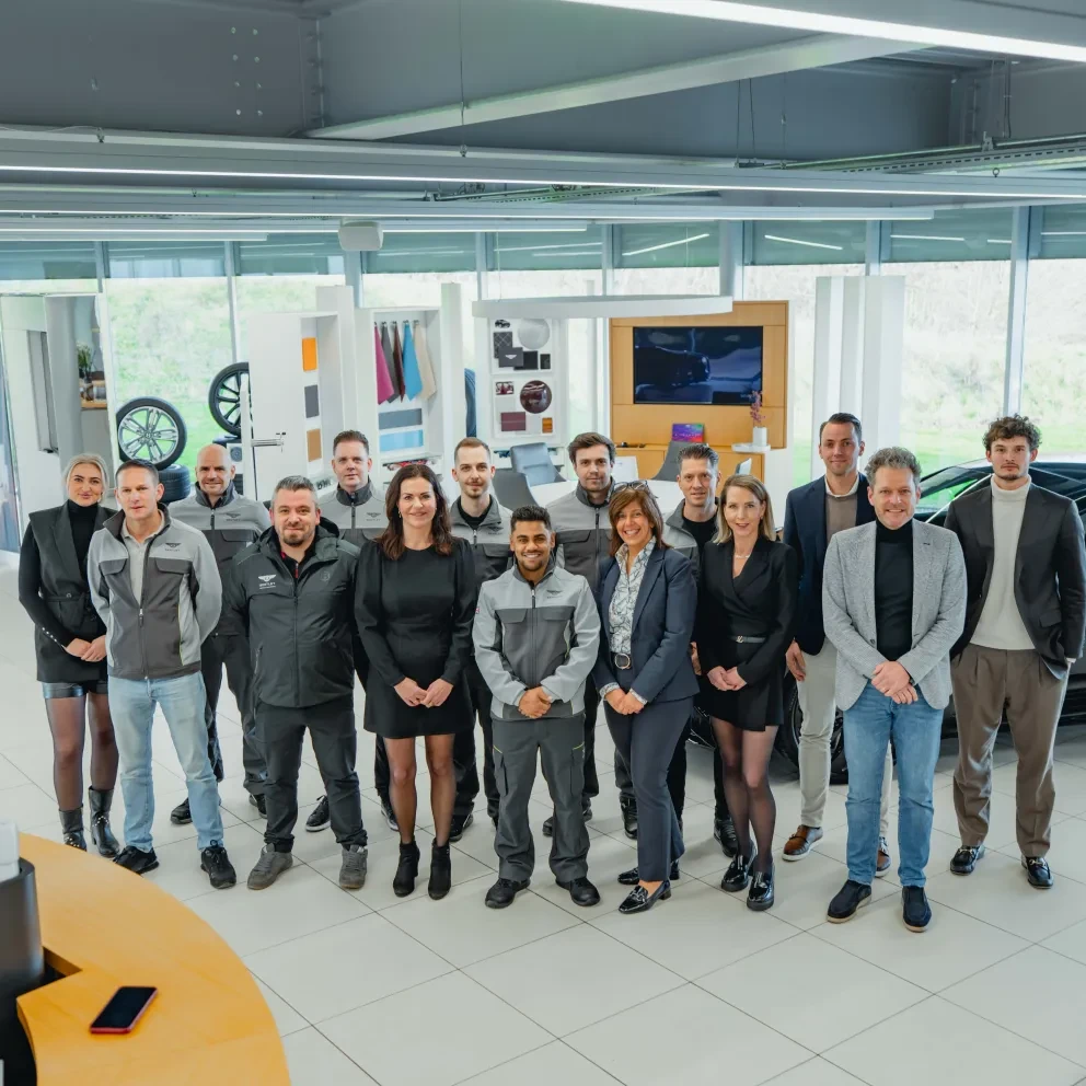 Bentley Maastricht team