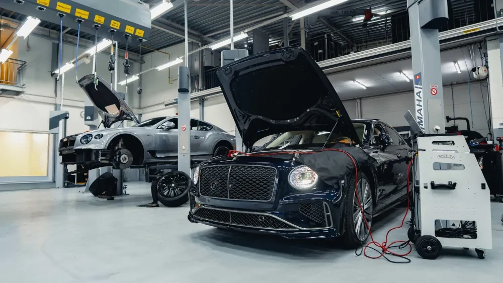 Werkplaats Bentley Maastricht